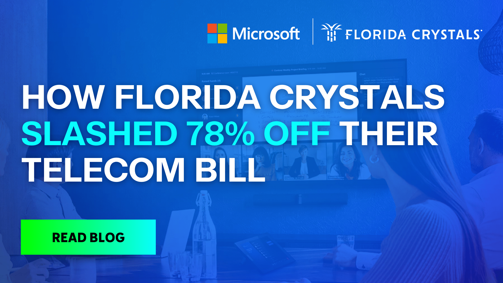 UC helped Florida Crystals rreduce telecom costs by 78%