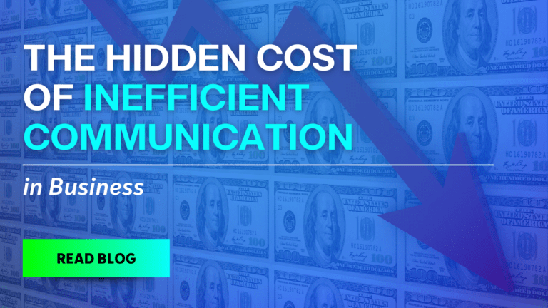 Hidden Cost of Inefficient Communication